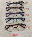 Metal frame for glasses with spring hinges for women 5829C