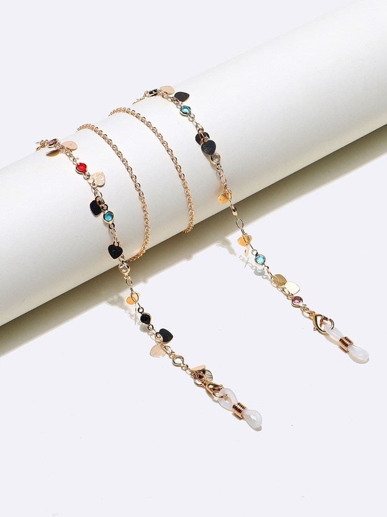 Золотая цепочка для очков GL1311