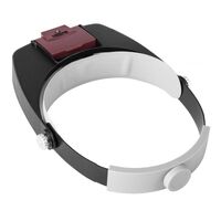 Binocular magnifier with backlight, magnifying glass with head mount 81007-A-XX, magnification: 1,5Х, 3Х, 8,5Х, 10Х