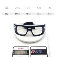 Очки защитные противоударные спортивные 篮球镜-016-1孔 - картинка 2