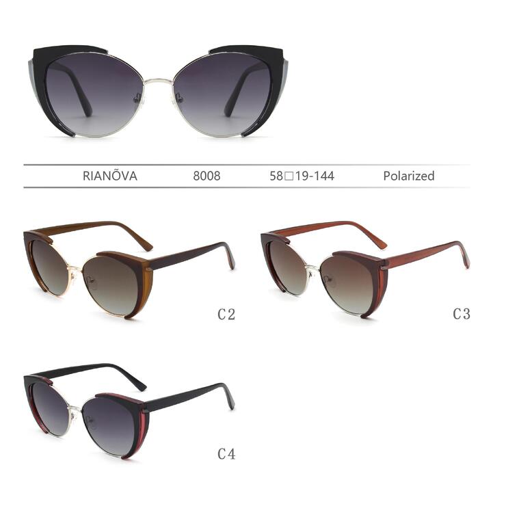 Polarized plastic sunglasses Rianova R8008