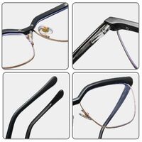 TR90 plastic frame or glasses with blue light protection, with spring hinges FA87282