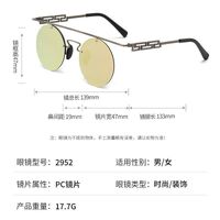 Polarized metal sunglasses with UV400 protection 2952-GT