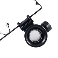 Binocular magnifier with backlight, magnifying glass with head mount 9892A-XX, magnification: 20Х