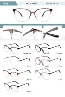 Plastic TR90 frame for men with spring hinges A5032-DA