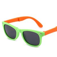 Polarized, portable, silicone sunglasses with UV400 protection for kids Z802-GT
