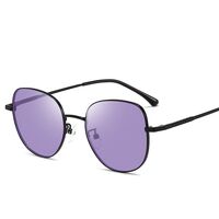 Очки металлические фотохромные с защитой от синего света 9672-GT