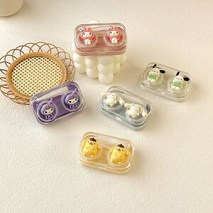 Mini soft contact lens kit W806-19站立狗猫兔