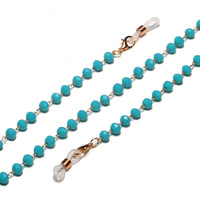 Glasses chain with hollow big hearts GL1196