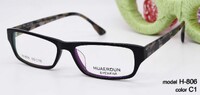Plastic frames for glasses acetate material Huaerdun 华尔顿 H-806