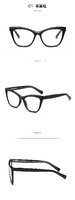 Plastic frames for glasses TR90+CA material (flex hinges) FOCUS FCS2021