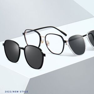 Оправа комбинированная с линзами Blue Ray Cut и поляризационными линзами MAMO TP1012