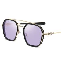 Очки пластиковые TR90 фотохромные с защитой от синего света 9734-GT