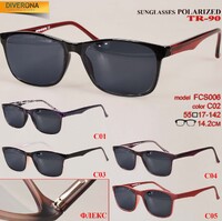 Солнцезащитные очки в оправе из TR-90, линзы polarized FCS006 POLAR
