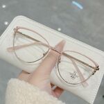 Оправа комбинированная (металл + TR90) с линзами Blue Ray Cut и флексами MAMO S11503