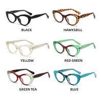 Plastic frame with anti-blue light protection lenses, with spring hinges Elit 5738-EL