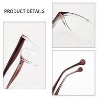 Оправа для очков пластиковая TR90 с защитой от синего света, с флексом FA23004