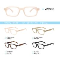 Plastic acetate eyeglasses frame WD1582P