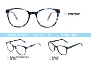 Plastic frames for glasses acetate material WD2003