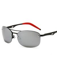 Поляризационные солнцезащитные алюминиево-магниевые безрамочные очки с защитой UV400 2925-GT