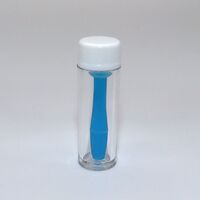 Silicone suction cup for removing contact lenses MG