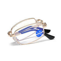 Metal eyeglasses for reading KY9013 Blue ray cut, diopters from +1.00 to +4.00, PD62-64