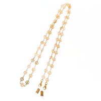 Gold-colored metal non-slip chain, for glasses and masks GL170
