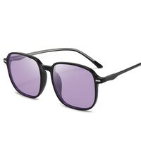 Polarized plastic photochromic glasses with blue light and UV protection 9721-GT