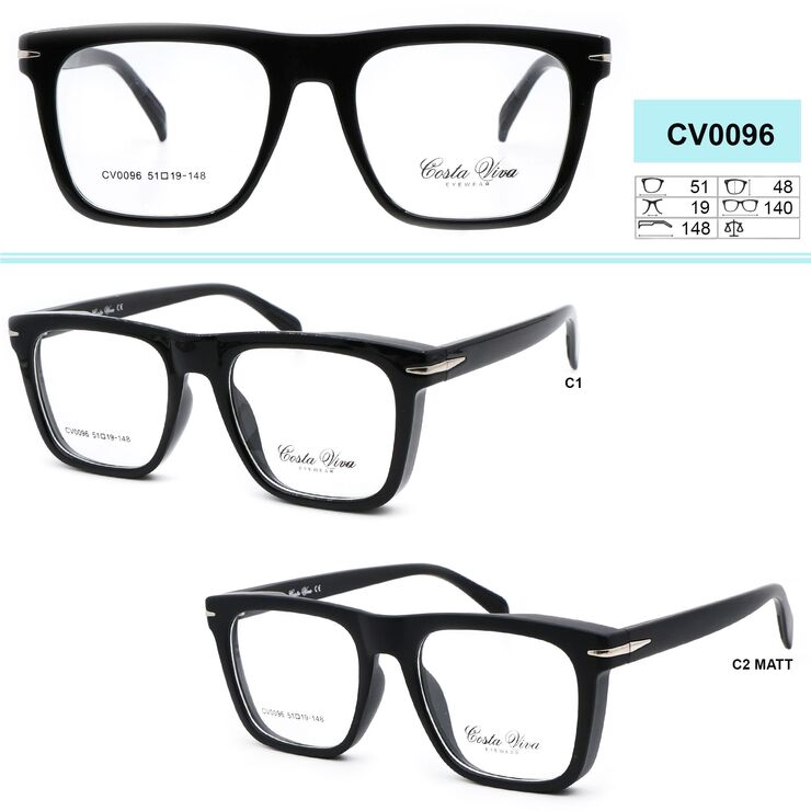 Plastic eyeglass frame Costa Viva CV0096