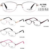Metal eyeglass frame, material steel Allmilmo AL7098
