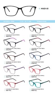 TR-90 plastic frames for glasses MX01-01