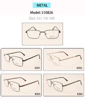 Metal eyeglasses frame for men with spring hinges Tettys Ageless 510826 (item in stock)