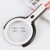 Tabletop magnifying glass with backlight 3B-1D-XX, magnification: 1,8X, 5X