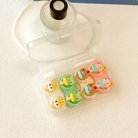 Soft contact lens kit with 4 containers WK-402四副5款