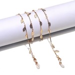 Цепочка для очков с полыми листьями GL1235