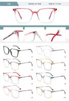 Plastic TR90 frame for women with spring hinges SY1028-DA