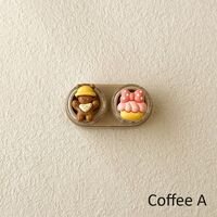 Мини-набор для мягких контактных линз выдвижной W-CT44咖色米色熊