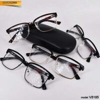Metal frame eyeglasses Vizzini V8185