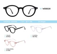 Plastic frames for glasses acetate material WD0028