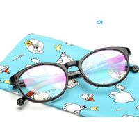 Plastic kids glasses KY6008-2 Blue ray cut protection