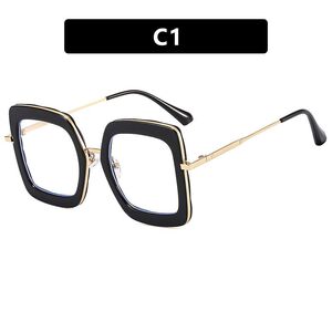 Plastic TR90 glasses with blue light protection for women 95255-PN