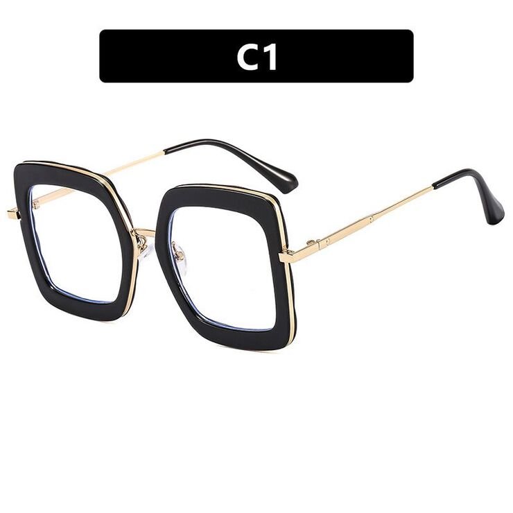 Plastic TR90 glasses with blue light protection for women 95255-PN