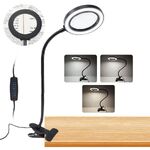 Tabletop magnifying glass with backlight 230603-XX, magnification: 10X