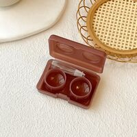 Mini soft contact lens JM201透明连体盒