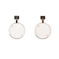 Линзы сферические и цилиндрические с металлическим ободком для меднабора