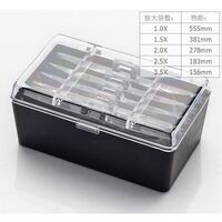 Binocular magnifier with backlight, magnifying glass with head mount 9892B1-XX, magnification: 1X, 1,5X, 2X, 2,5X, 3,5X