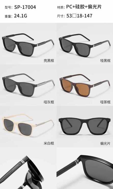 Plastic polarized sunglasses Wilibolo SP-17004