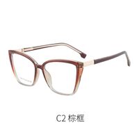 TR90 plastic frame or glasses with blue light protection, with spring hinges FA87177