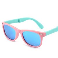 Polarized, portable, silicone sunglasses with UV400 protection for kids Z802-GT
