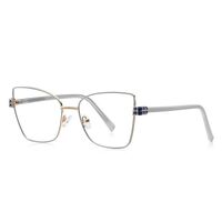 Metal + TR90 Blue Blocker glasses frame with UV and blue light protection lenses More FCS3141